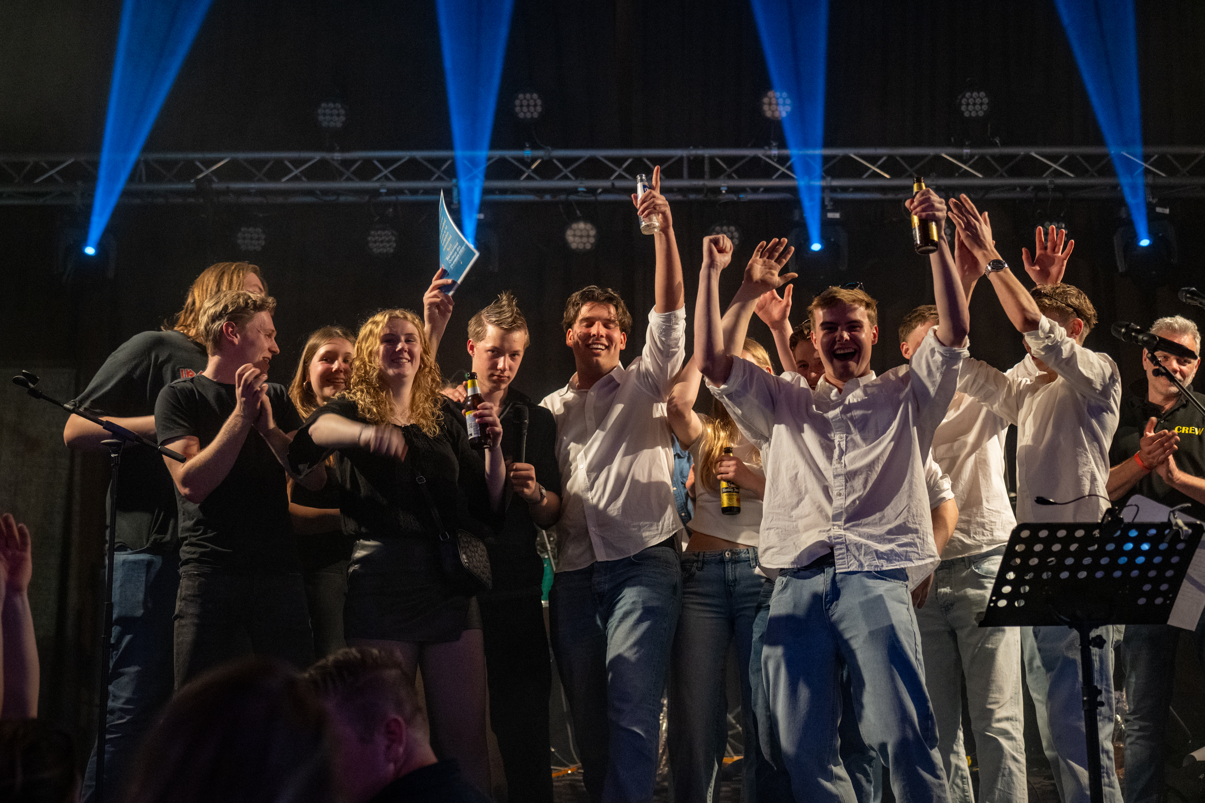 Band contest in de Skeakel; en de winnaar is ……