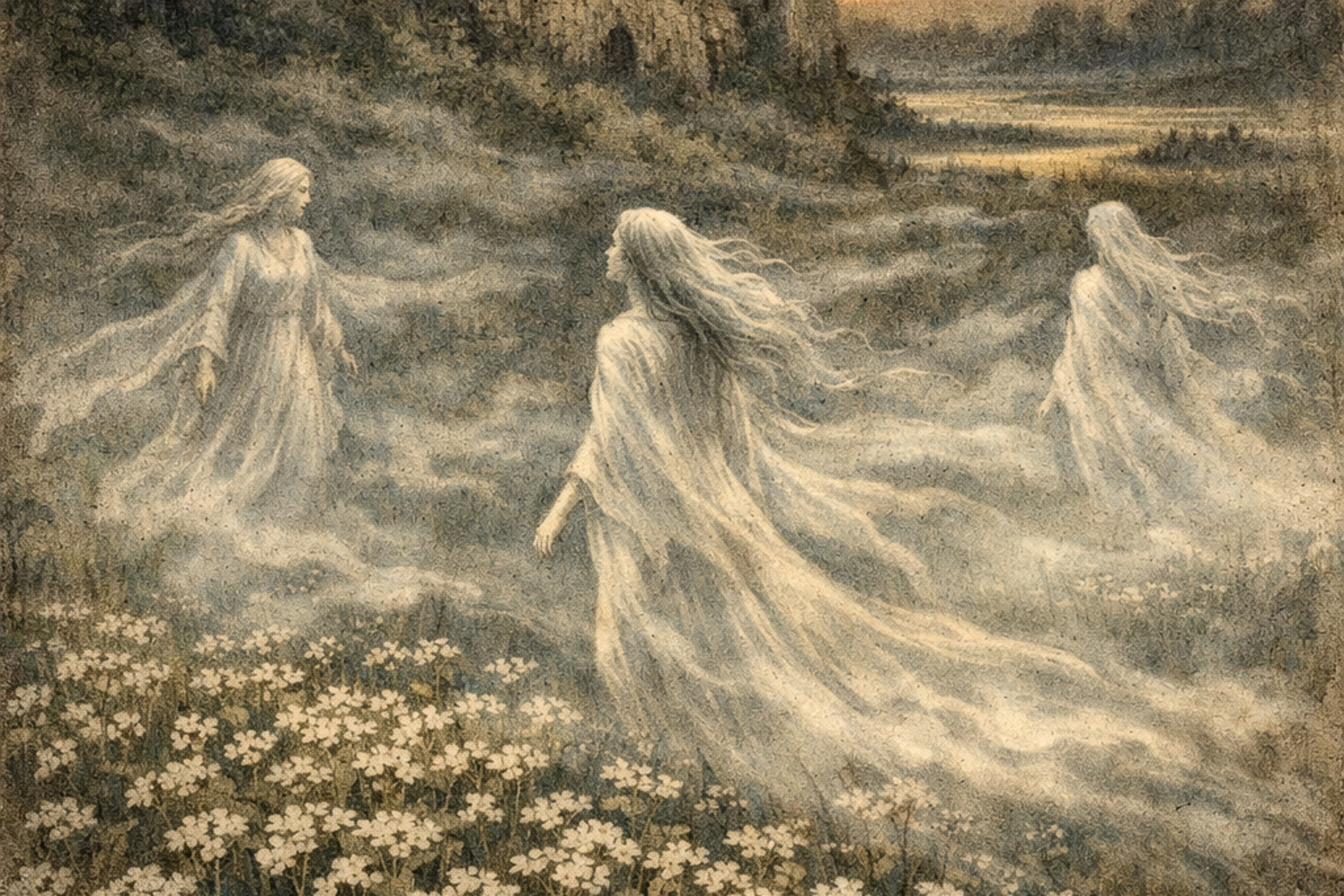 De witte wieven van het slot Beuckenswijk